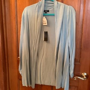 Green cardigan, size L